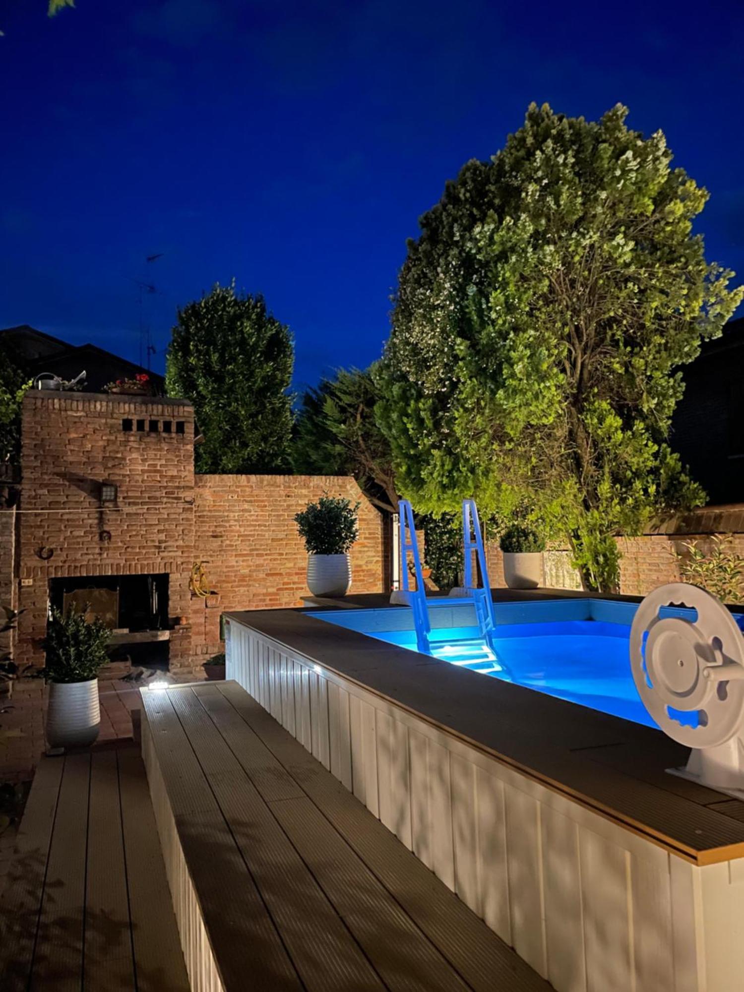 费拉拉Casa Matilde Piano Terra 100Mq Con Parking E Piscina公寓 外观 照片